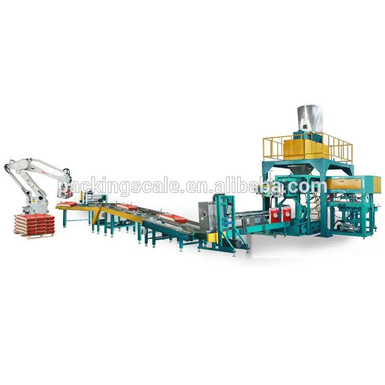 Automatic packaging 50 lbs automated bagging system