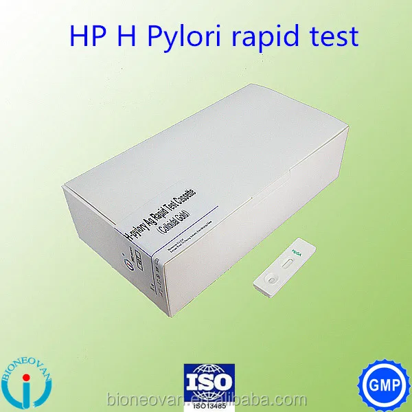 Набор для быстрого тестирования H-pylori Ag/Ab с сертификатом