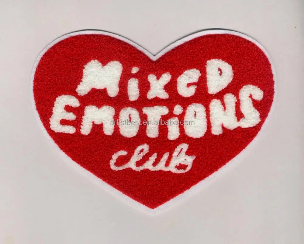 Wholesale Felt Iron On Clothing Embroidered Patch