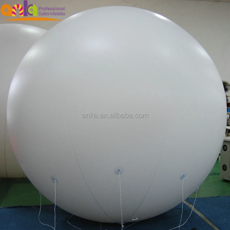 Giant floating plain color PVC inflatable balloons with cheap price