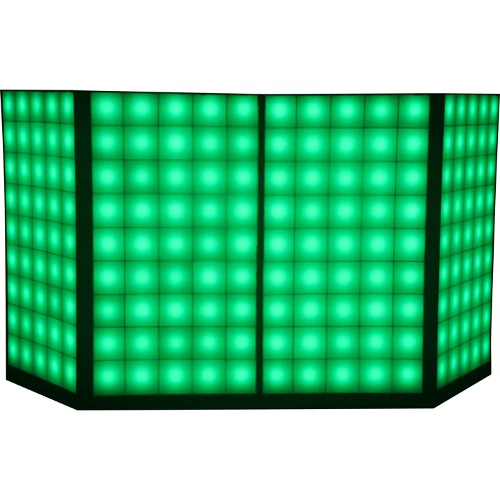upgraded led digital DJ facade disco stage booth