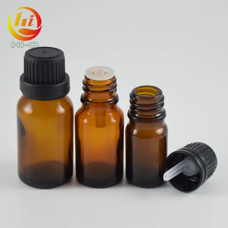 10ml 1 oz  glass pipette bottles cosmetic oil dropper 30ml amber glass bottle with 18mm neck