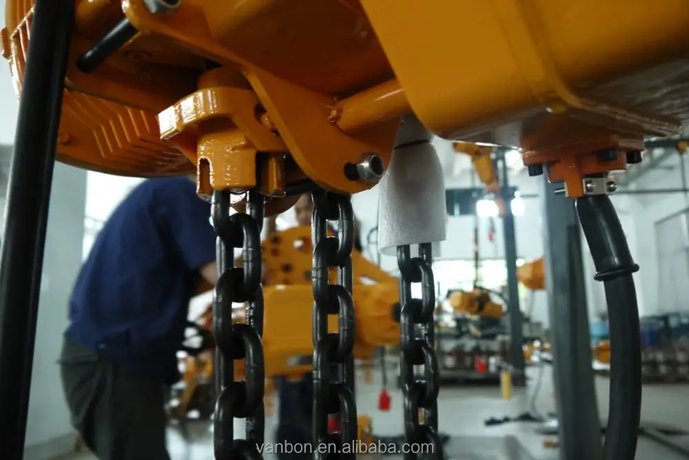 Vanbon 5 ton electric chain hoist, electrical hoist with wireless remote electric chain hoist