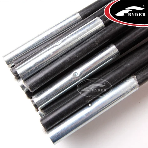 Durable Outdoor Backpacking Mountaineering Adjustable Fiberglass Custom Aluminum Tent Poles