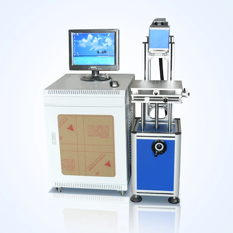 PVC PP PET Nonmetal Material Logo Printing Drink Bottle Production Date Printing CO2 Laser Marking Machine/Mini CO2 Laser Marker