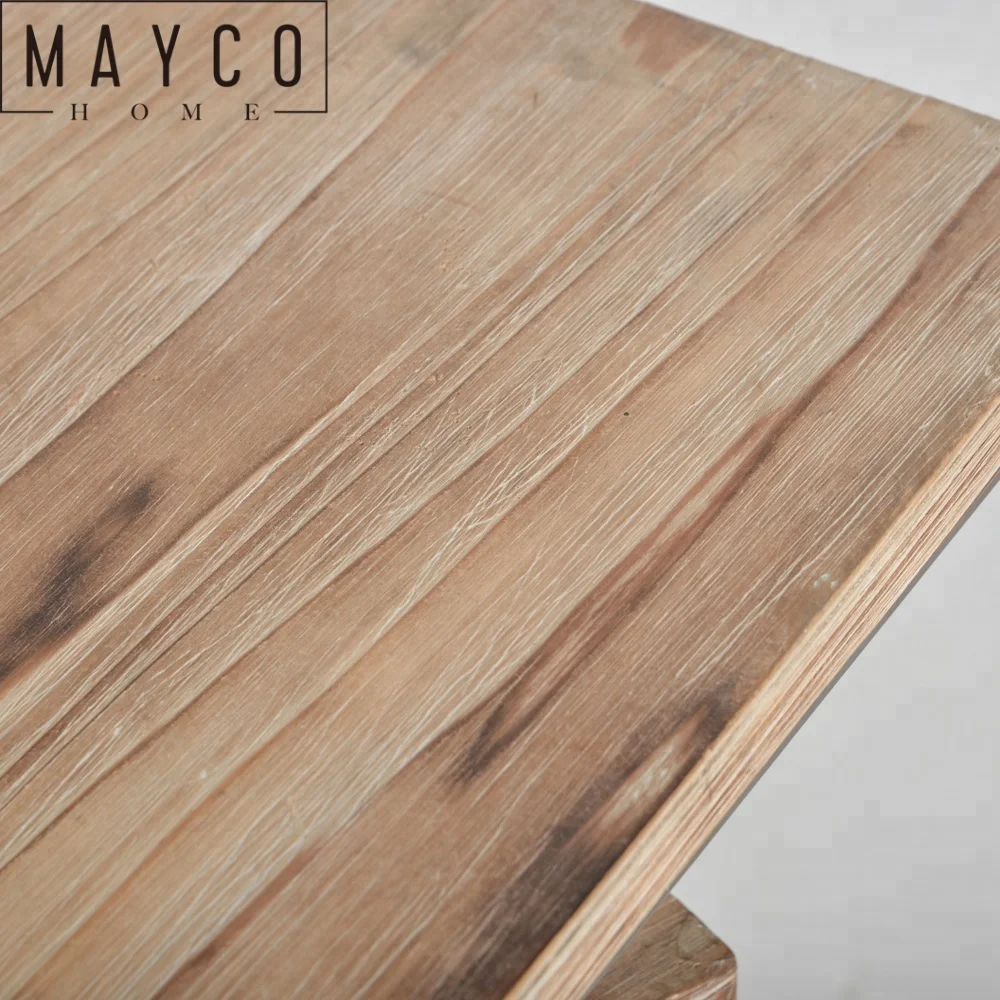  Mayco 3 шт. черная отделка дерево и металл входные столы с кофейным столиком