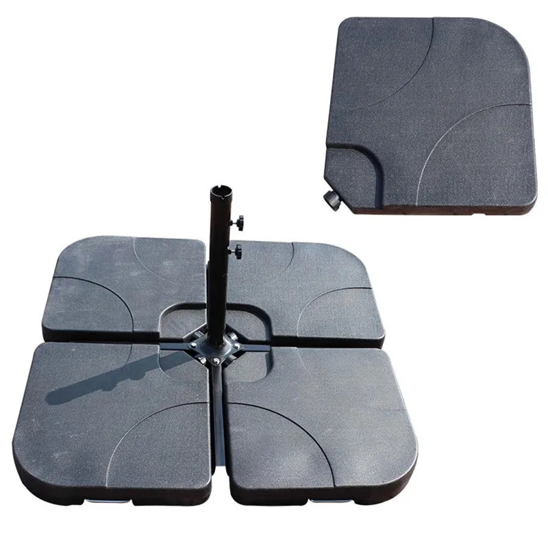 
Plastic outdoor umbrella parasol base parasol base garden patio plastic parasol base water sand filled weight stand 