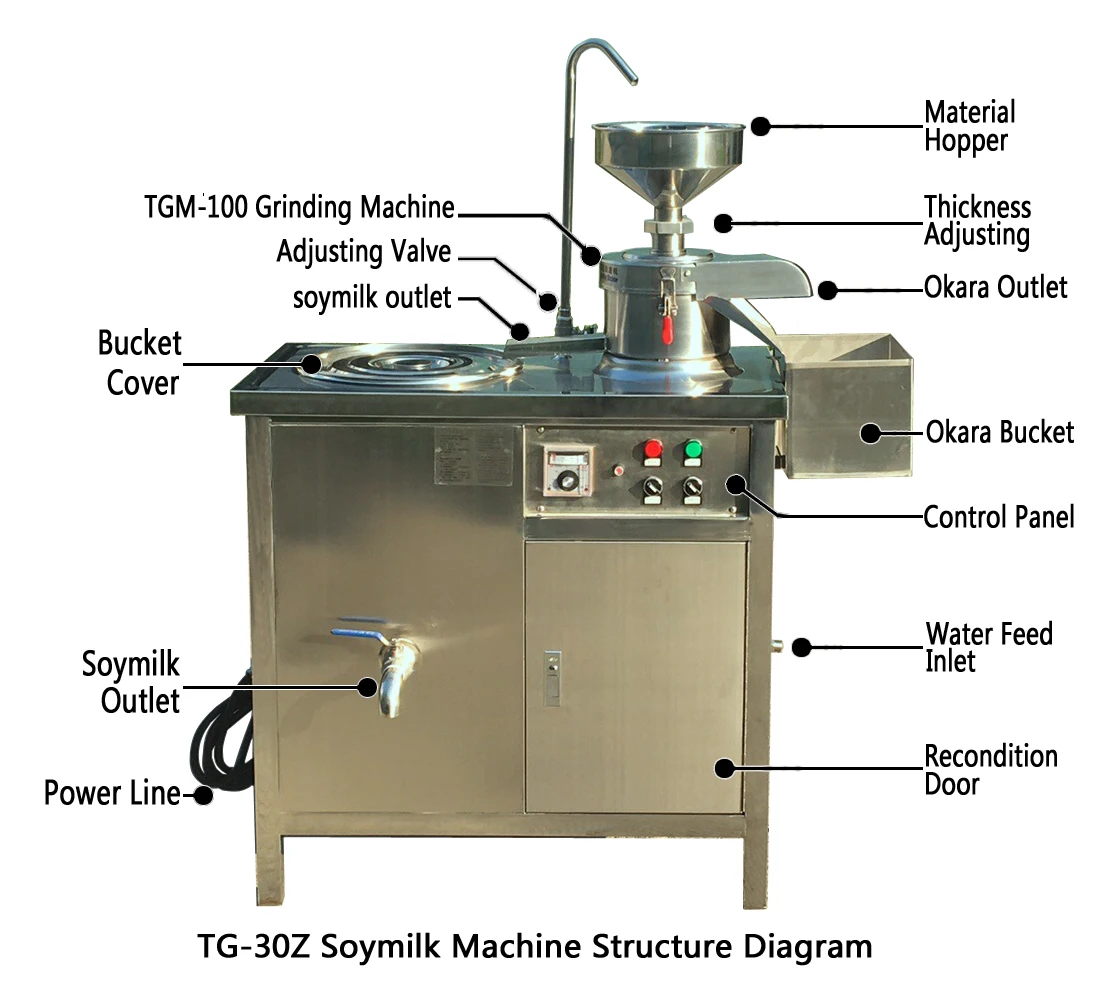 TG-30 Commercial Soybean milk machine/ Commercial soymilk maker