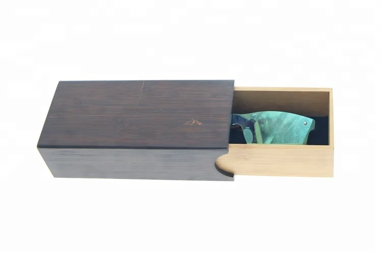 Vintage Oem Unique Custom Logo Brown Bamboo Case for Sunglasses