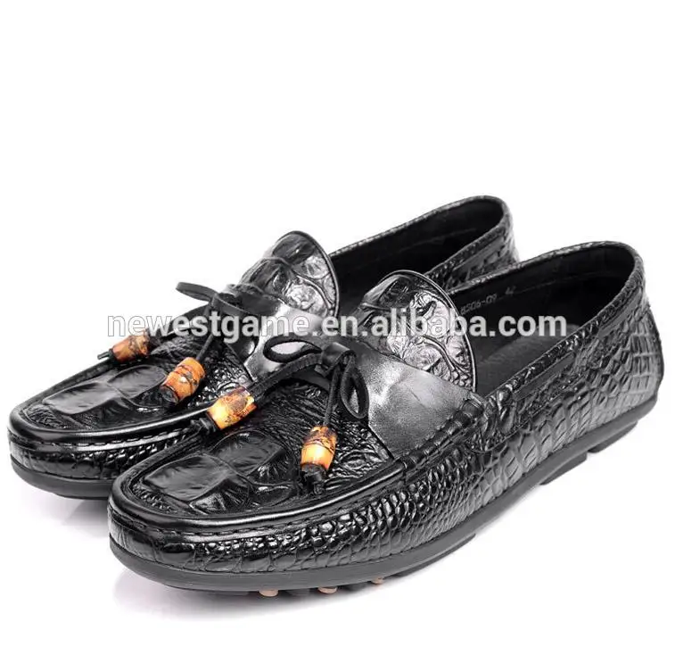 men fish grain shoes fashion tassels pointed shoes men leisure leather shoes Lazy British driving guangzhou
