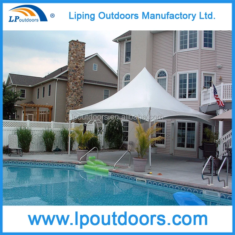 Outdoor aluminum frame swimming pool tent movable spa shelter spring top tent for hot selling