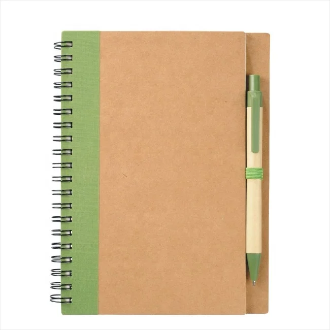 Promotional Customized Design Spiral Notebook with Pen Sticky Notes