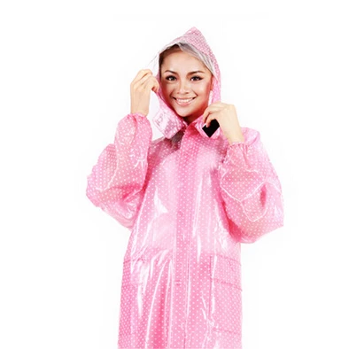 chinese sexcy girls clear plastic rain coats pvc
