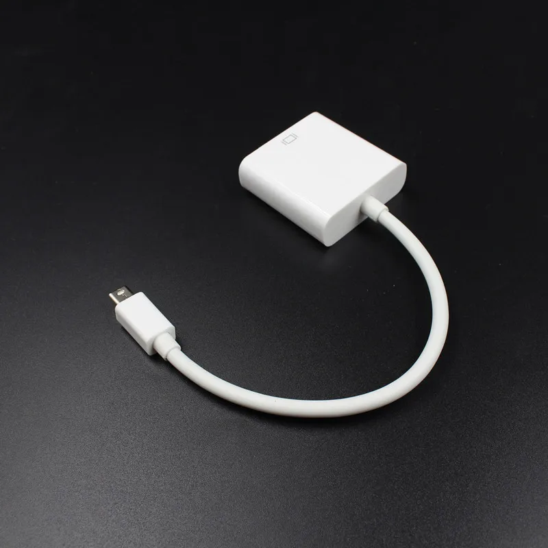 Mini Display Port Mini DP Thunderbolt Mini DisplayPort Para VGA Cable Adaptador 1080 P