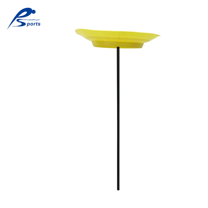 PE juggle plate with stick kids circus spin balance toy