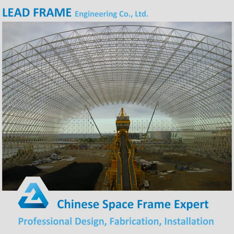 эстетической сухой стальной рамкой пространство для хранения угля для электростанций