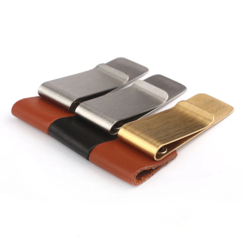 Well constructed metal clip leather pen holder great accessory pen loops for notebooks