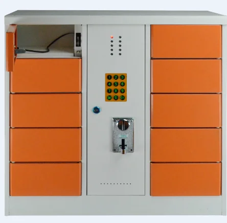 Money making machine Mobile Charging Kiosk Floor stand coin operated mobile phone charging vending station solar charger