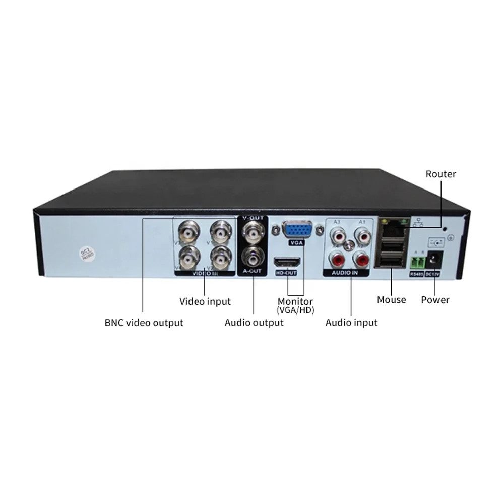 16 Channel 1080N Hybrid AHD DVR CCTV H.264 AHD DVR