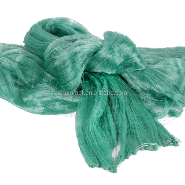 
High tenacity more durable china pa knotless product depth with 10md nylon white multifilament double selvage fishing nets 