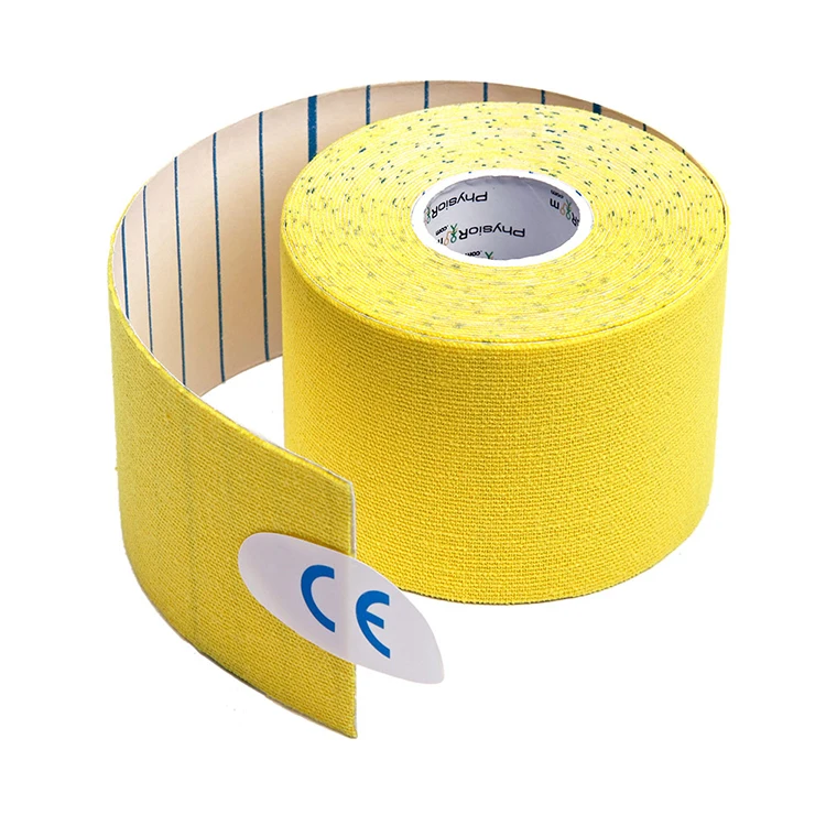 Waterproof Custom Elastic sport strapping tape physiotherapy sport wrap bandage kinesiology tape