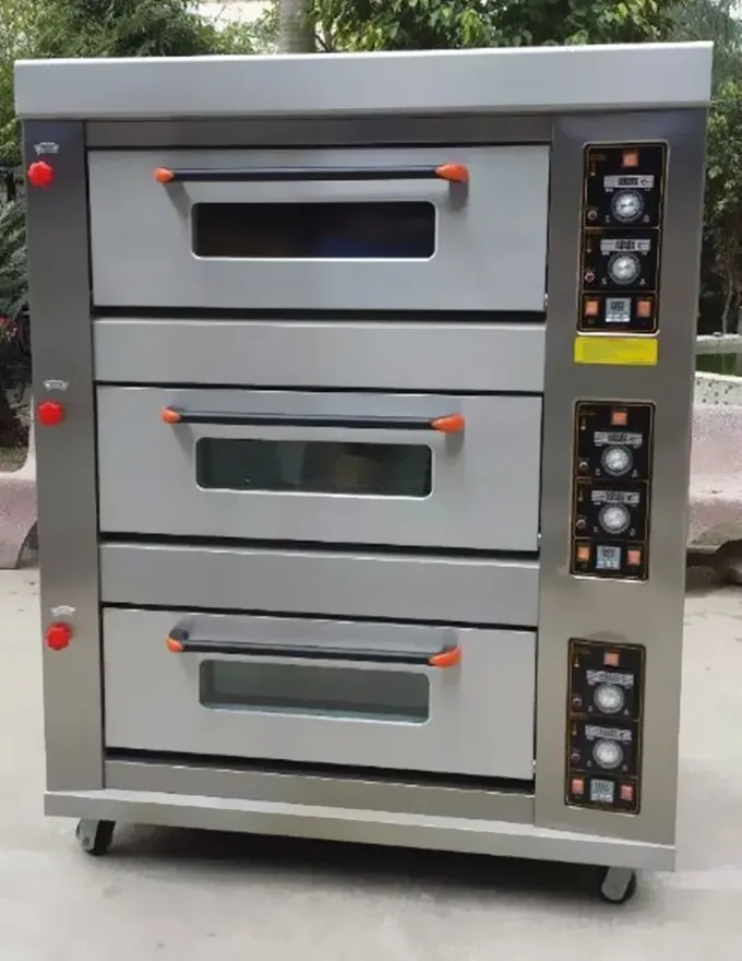 Cheap Price Single Deck 2 Trays Gas Mini Oven for Bakery Restaurant and Hotels