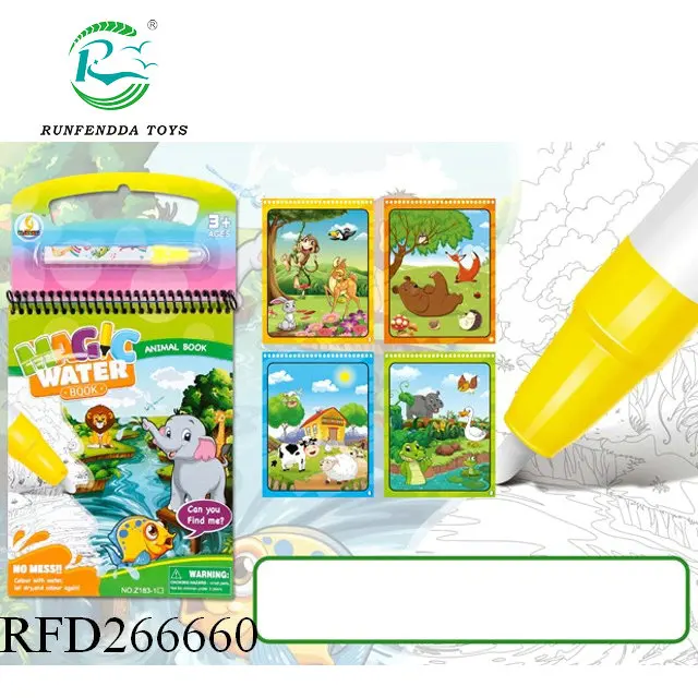  RFD игрушки новый дизайн Раскрашивание волшебная водная книга с