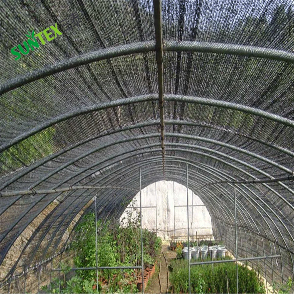 Round wire 10m width hdpe Garden Argo Mono filament Shade Netting Garden Green Sun Shade Net