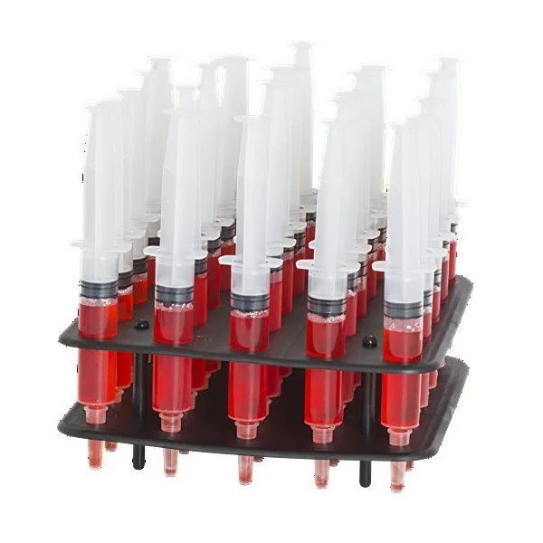 party jello shot syringe with leak proof cap pack