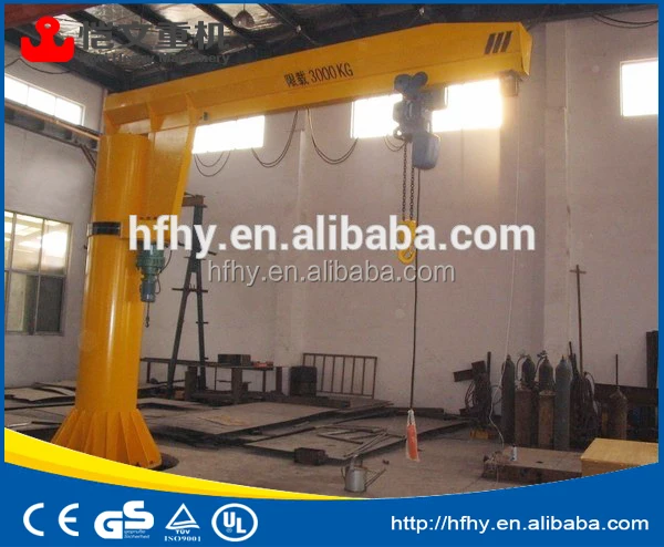 Jib crane/180 degrees, 360 degrees rotating cantilever crane 500kg