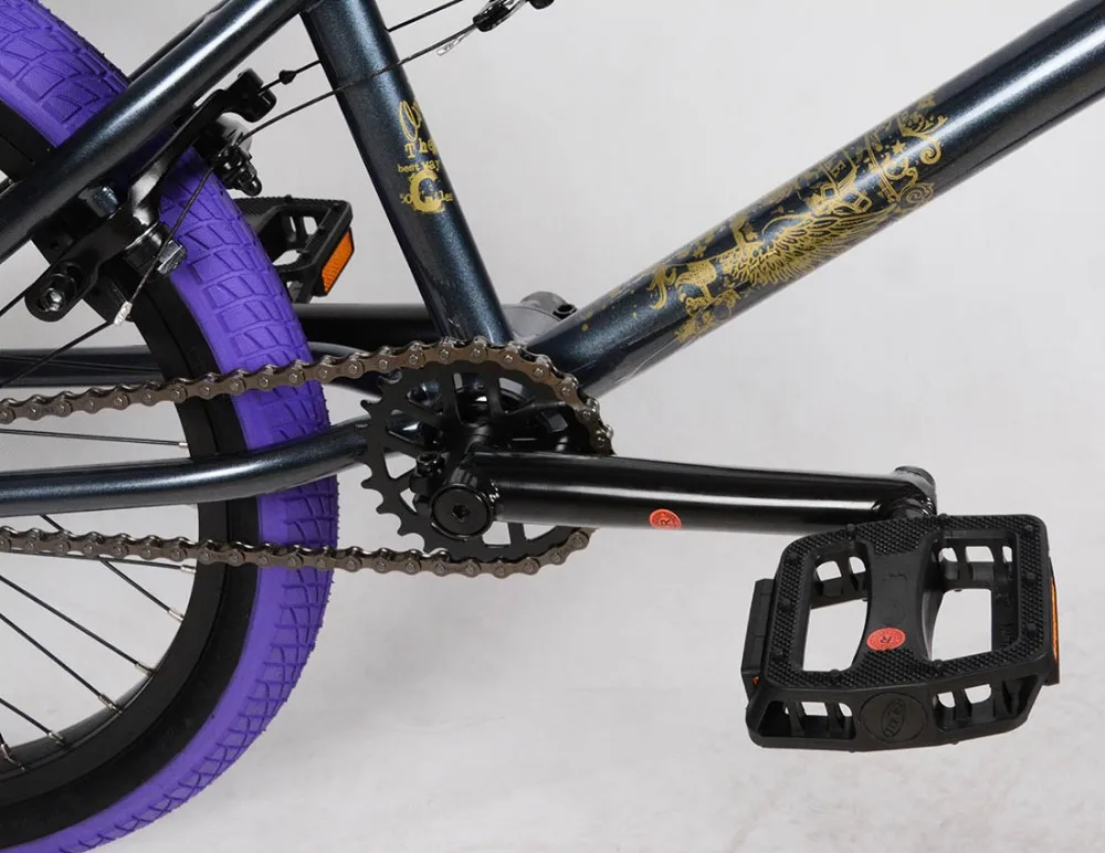 20 inch professional carbon steel u brake freestyle bmx bike