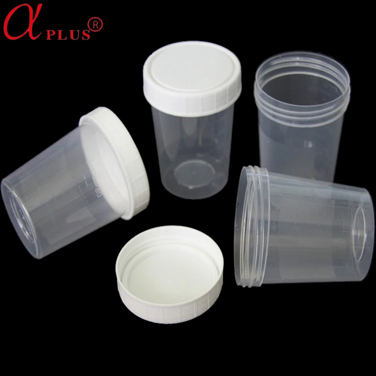 Low Price Plastic Medical 40 60 120ml Urine Sample Container
