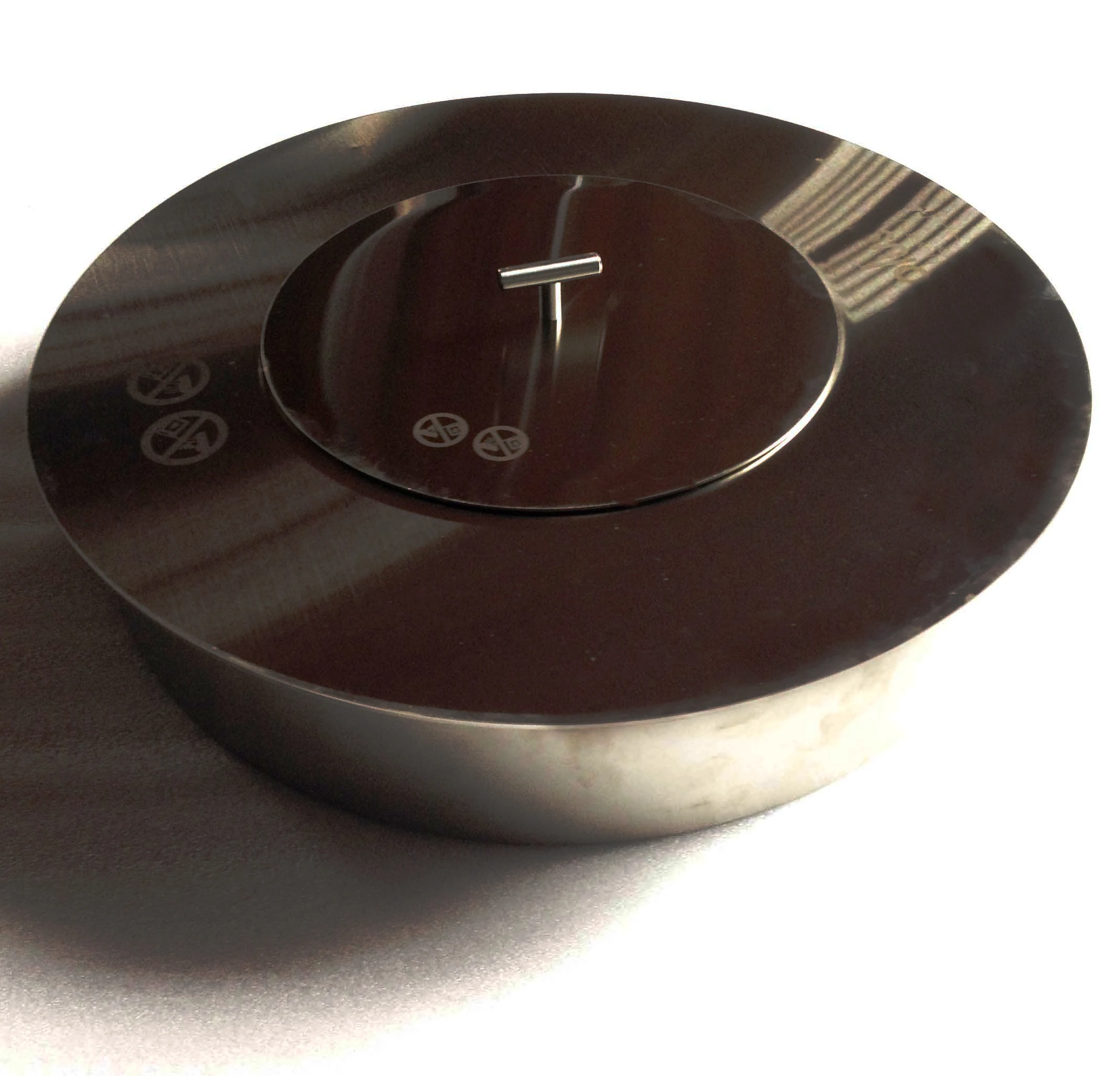 Wall Mounted Steel Diameters Apartment Indoor High Quality 50cm Ethanol Fireplaces Bio Alcohol Round Insert Fireplaces