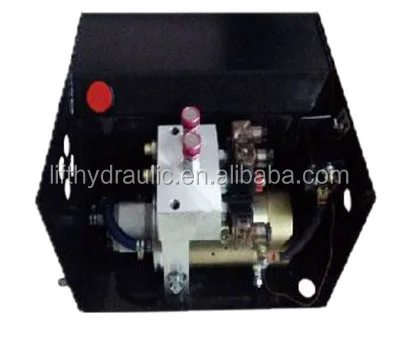 
24V vehicle tailgate hydraulic power unit hydraulic power pack 
