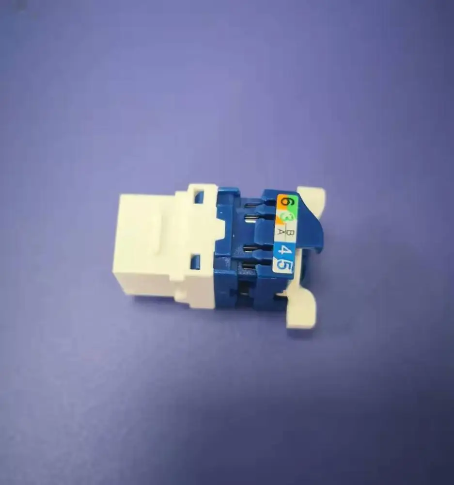 BK-1018-C6 CAT6 keystone jack 180 градусов UTP tooless KJ