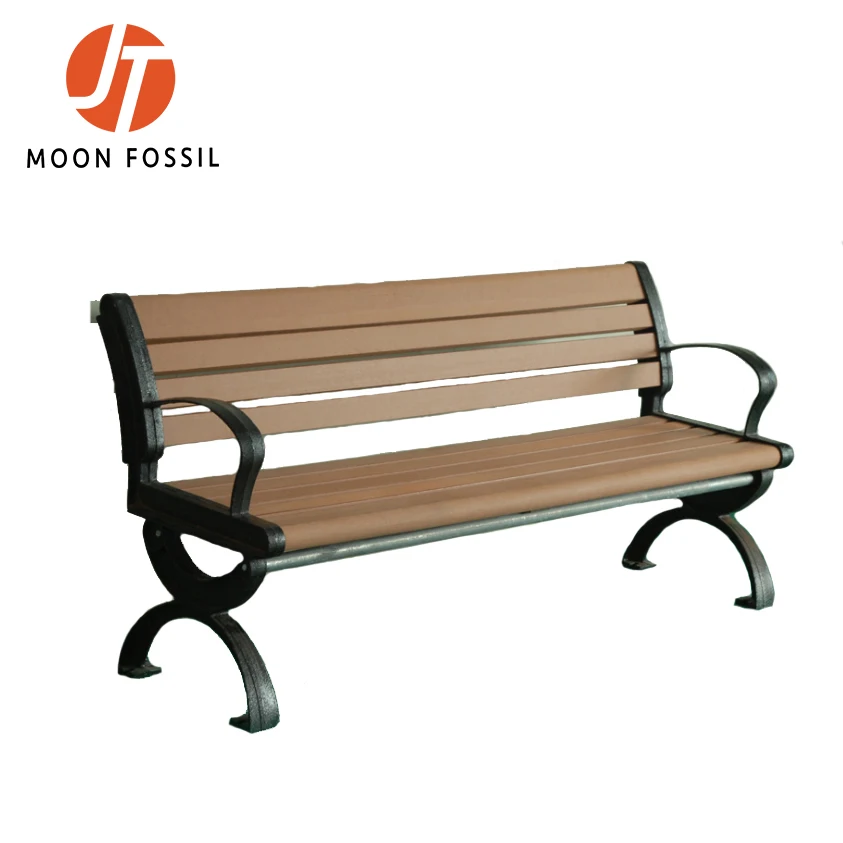 Factory Directly Waterproof WPC Outdoor Garden Bench Park Bench