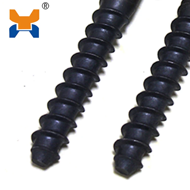 China Yixin Manufacture Supply Mild Steel Railway Screw Spikes For Railroad