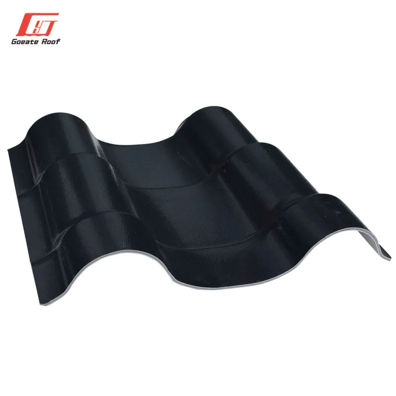 Кровельный лист из синтетической смолы/испанская кровельная черепица ASA/пластиковая кровельная черепица из ПВХ