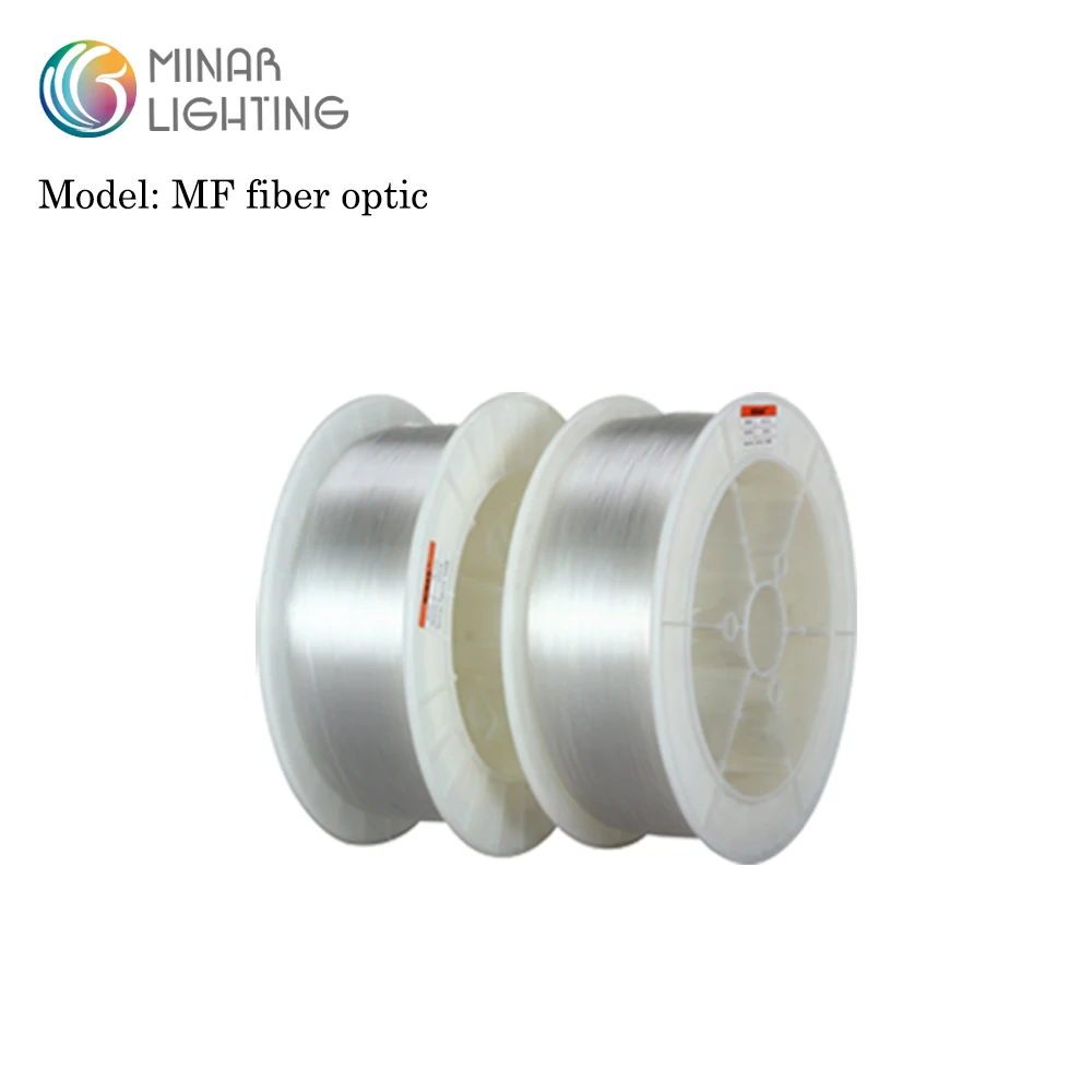 China supplier 3.0mm  PMMA plastic end light optical fiber
