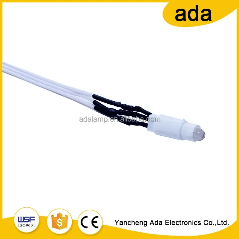 Лаконичный дизайн 240 В светодиодный индикатор лампы