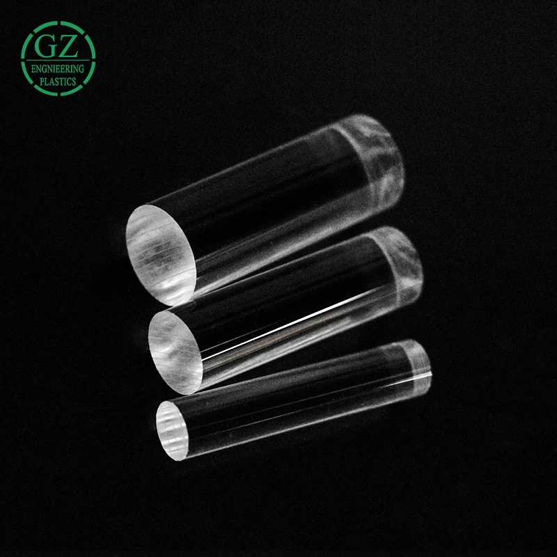
Reasonable price transparent Acrylic bar PMMA plastic round rod 