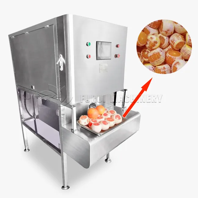 High capacity mandarin orange peeling machine