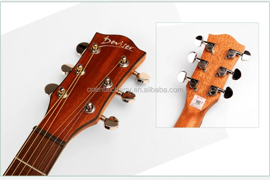 Deviser 40/41 Inch Acoustic Guitar LS-560 Spruce top China handmade cheap for sale