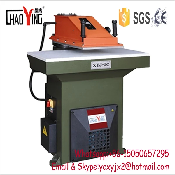 Atom leather die cutting press machine, sole machine with CE/ISO9001/SGS