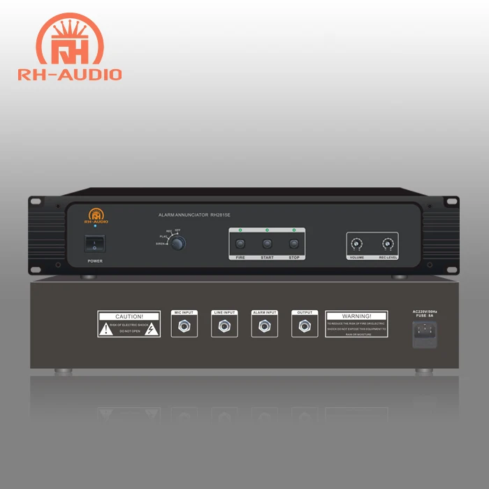 RH-AUDIO High Quality Fire Alarm Control Panel Of Public Address System