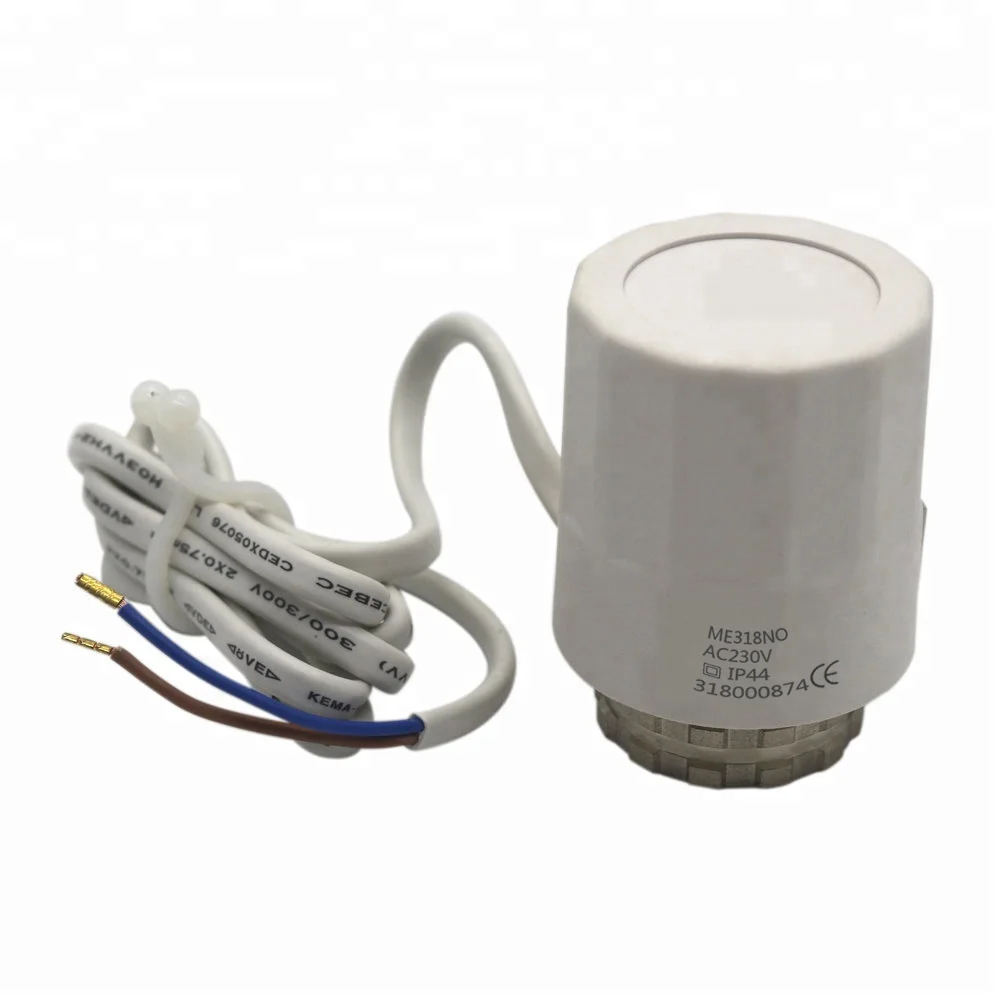 Electric Thermal Actuator for water radiant heating system