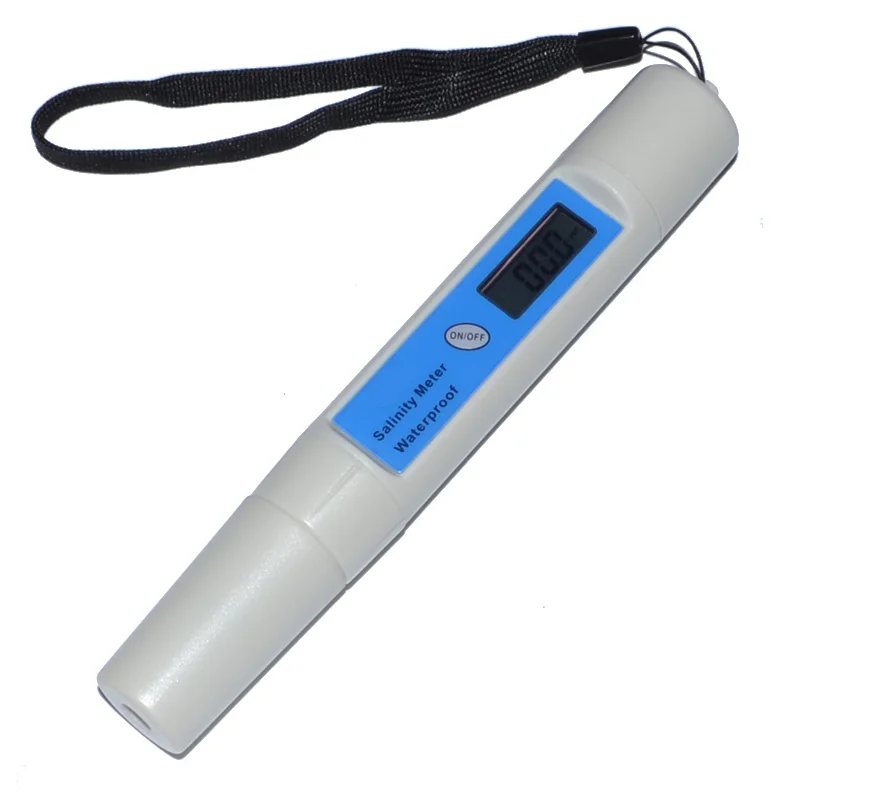 Hot Portable Pen Type Salt Meter Water Quality Salt Tester Digital Salinometer Waterproof