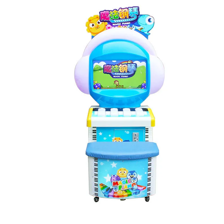 Hotselling Magic Piano Coin Operated Arcade Amusement Kids Music Game Machine|Amusement Park Kids Video Music Piano Game Machine