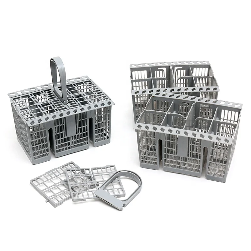 DY156 Customized Spare Dishwasher Cutlery Basket With Handle & Lid