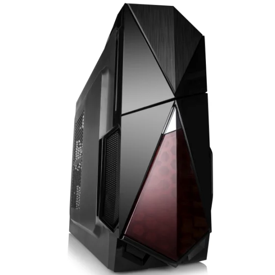 hot selling case for pc computer part and accessories pc cabinet gaming horizontal p4 ATX desktop table OEM free computer case